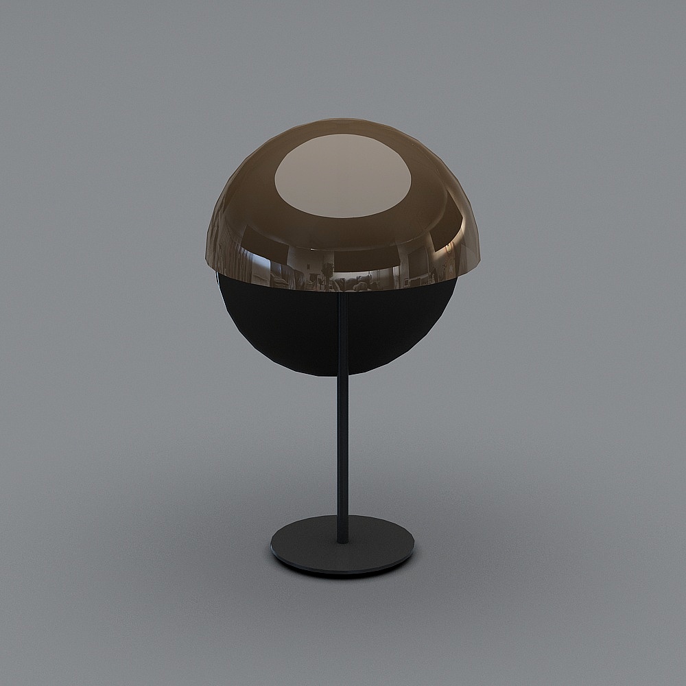 Elegant Modern 3D Model Lamp Design