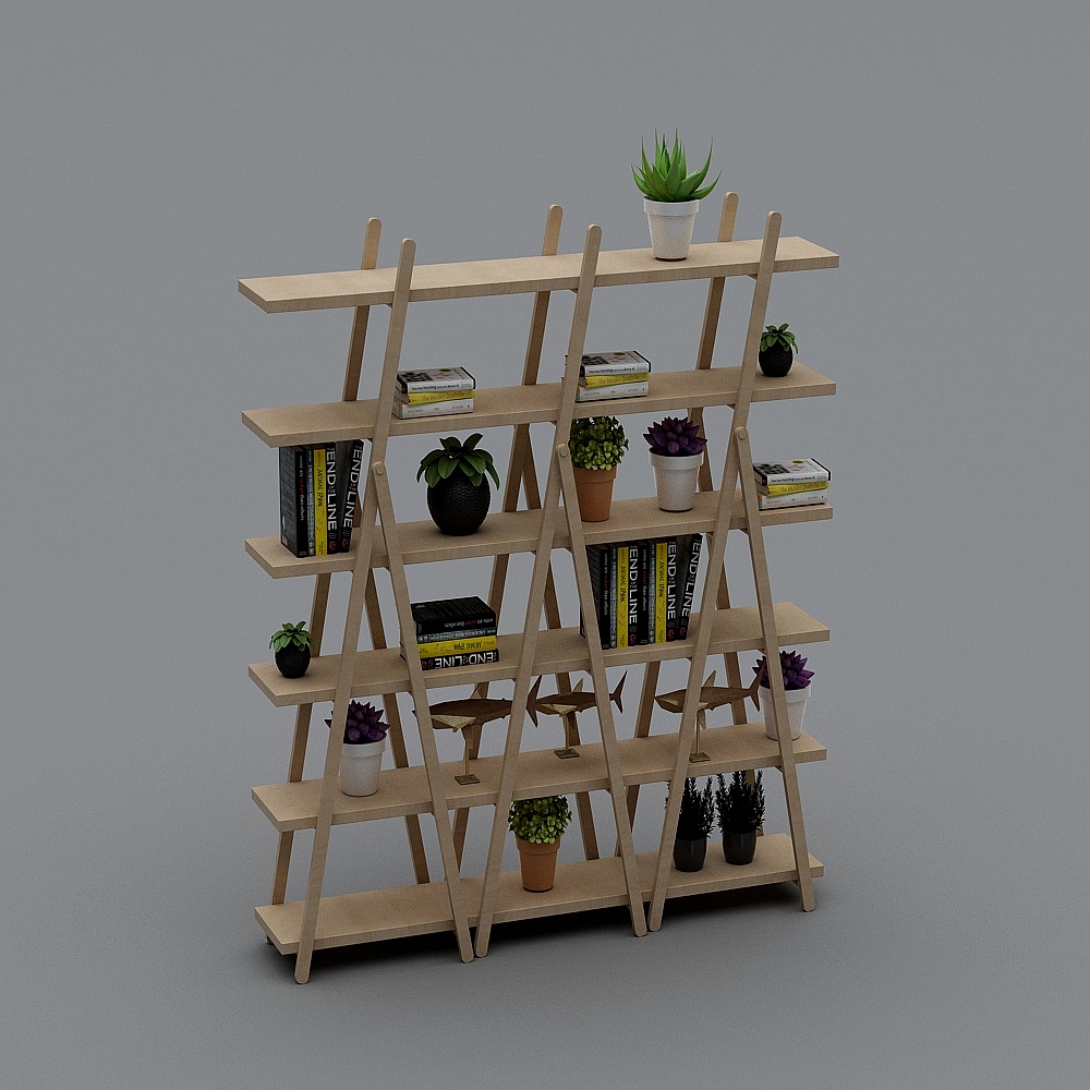 現代裝飾架書架架