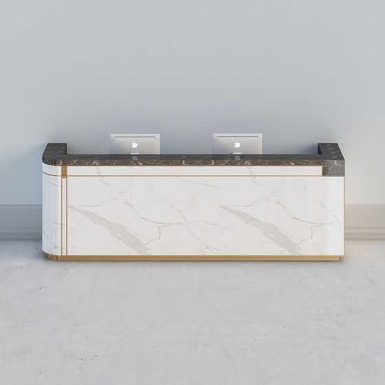 Urban Reception Desk 3D model