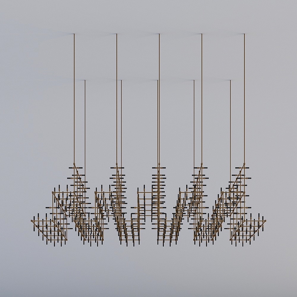 แชนเดอเลียร์สำหรับแผนกขายโมเดิร์น 6