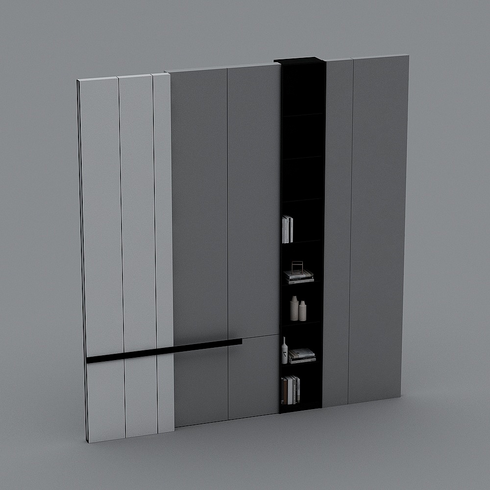 Modern decorative shelf bookshelf shelf