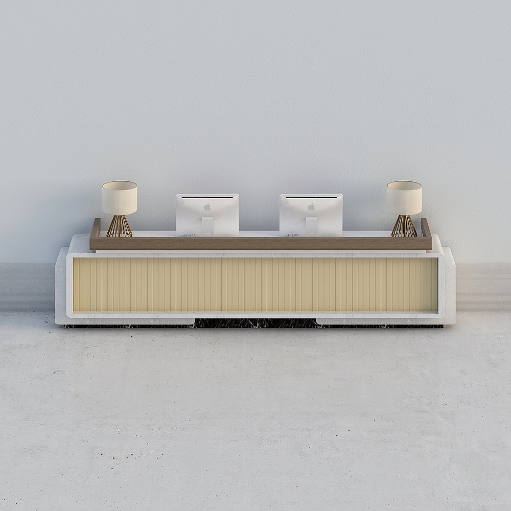 Bar moderne du département des ventes