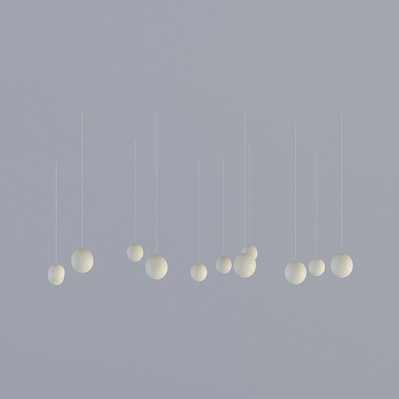 Suspended Light 3D model for Modern Design