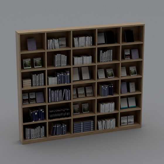 Étagère décorative moderne - étagère à livres