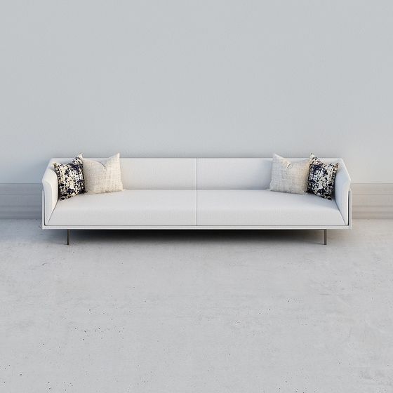 Urban Comfort 3D Model Sofa