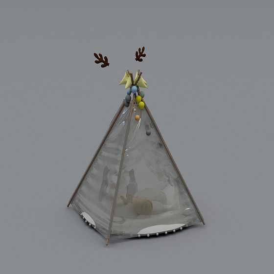 Dream House 3D model for Creative Spaces