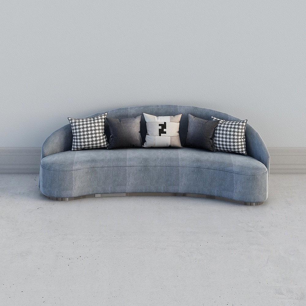 Curve Comfort 3D model for Modern Home Design