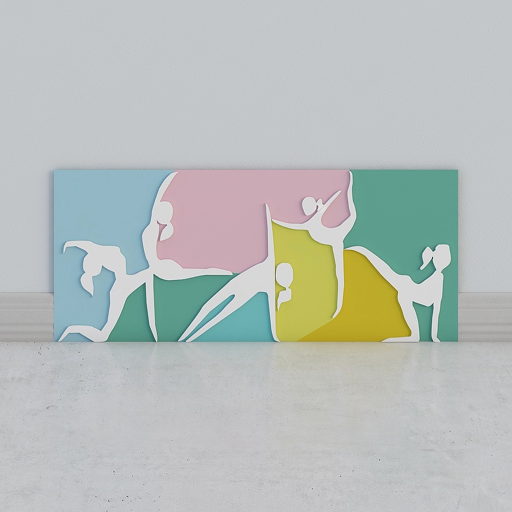 Modern background wall