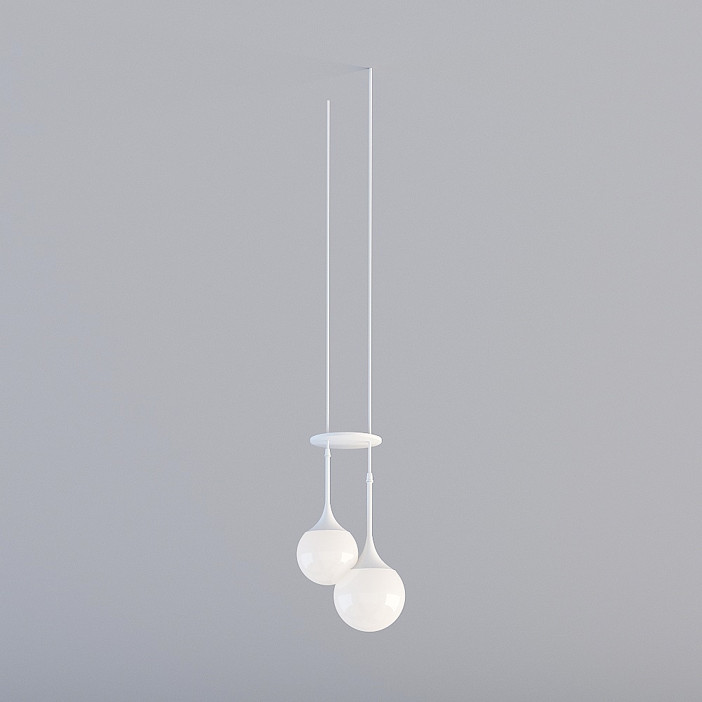 Modern kindergarten activity room - chandelier