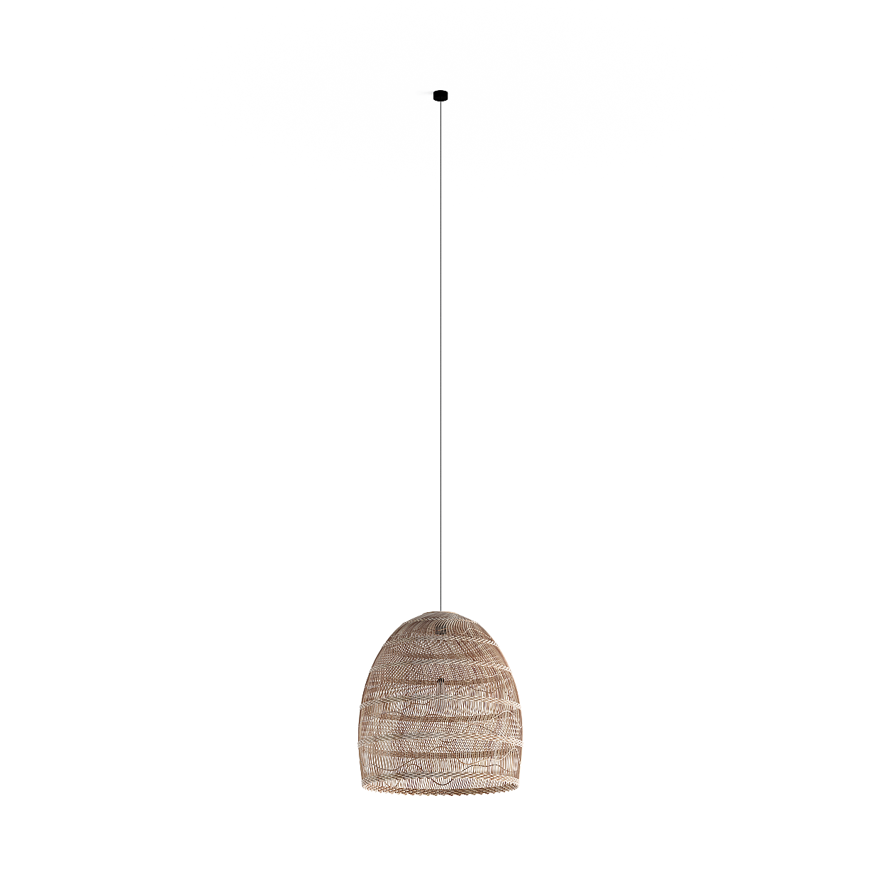 Nature-Inspired Low-Poly Chandelier 3D model