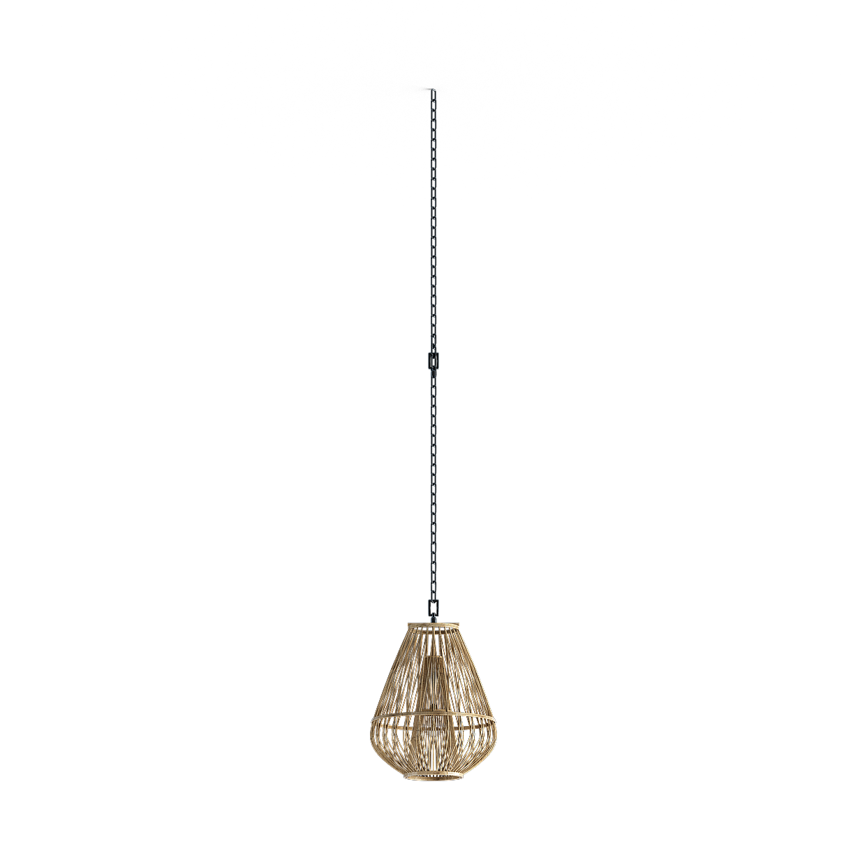 Natural-Inspired Chandelier 3D Model – Minimalist Design