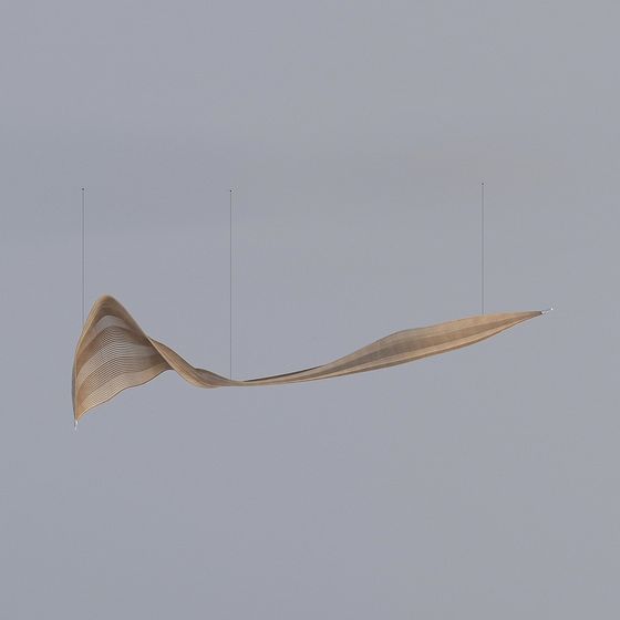 Suspended Wings 3D model for Creative Projects
