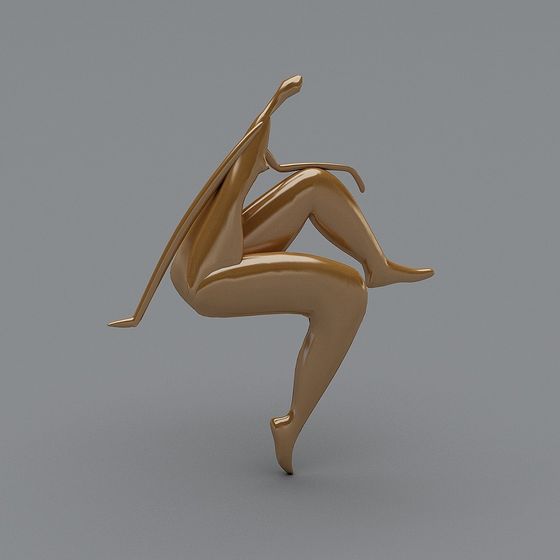 Dance of Elegance 3D model