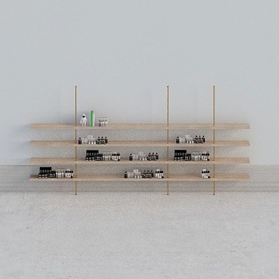 Urban Light Bookshelf 3D model