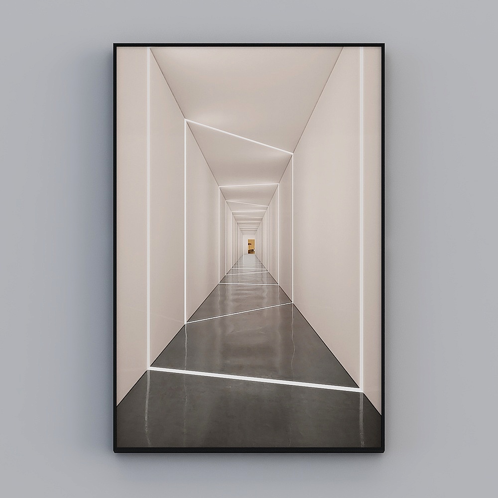 Courtesy full house with painting - Xuanguan painting - deep light 1280