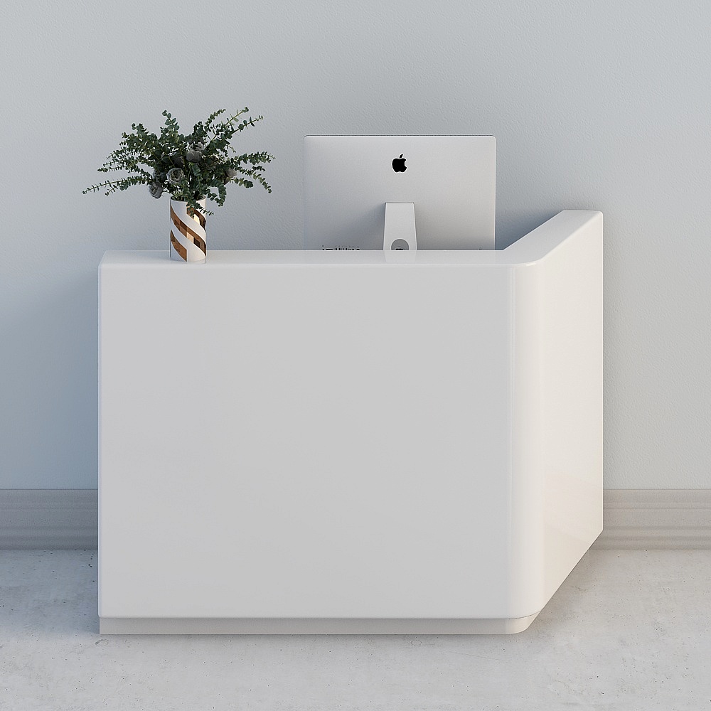 Modern clothing store-cashier front desk