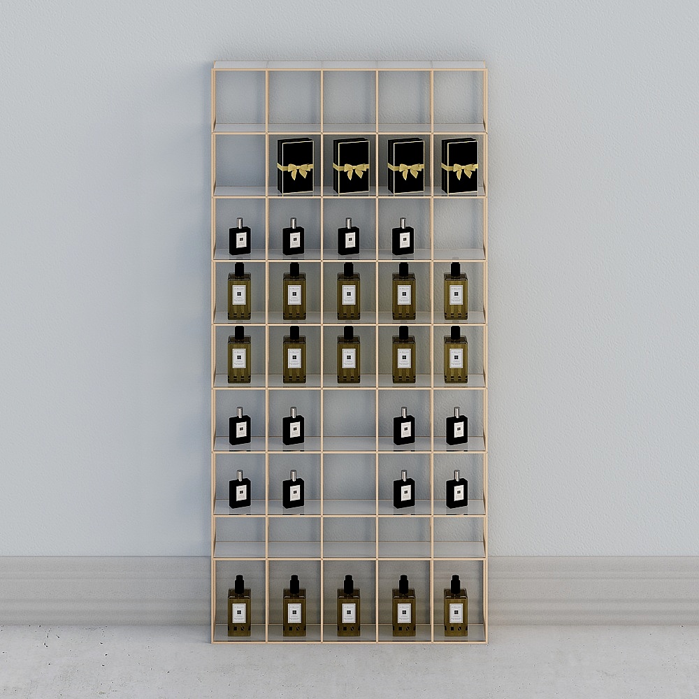 Modern cosmetics store-1-product display cabinet