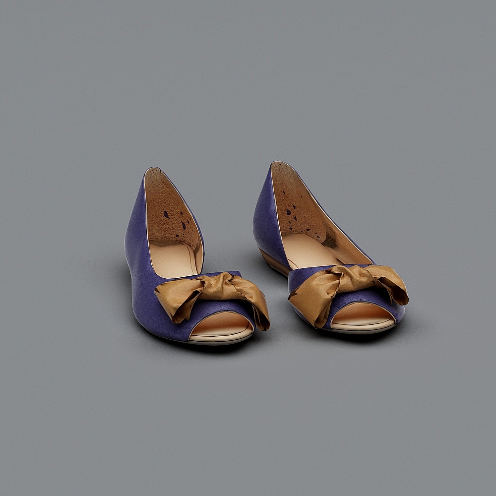 Modern minimalist shoe store - a combination of commodity models