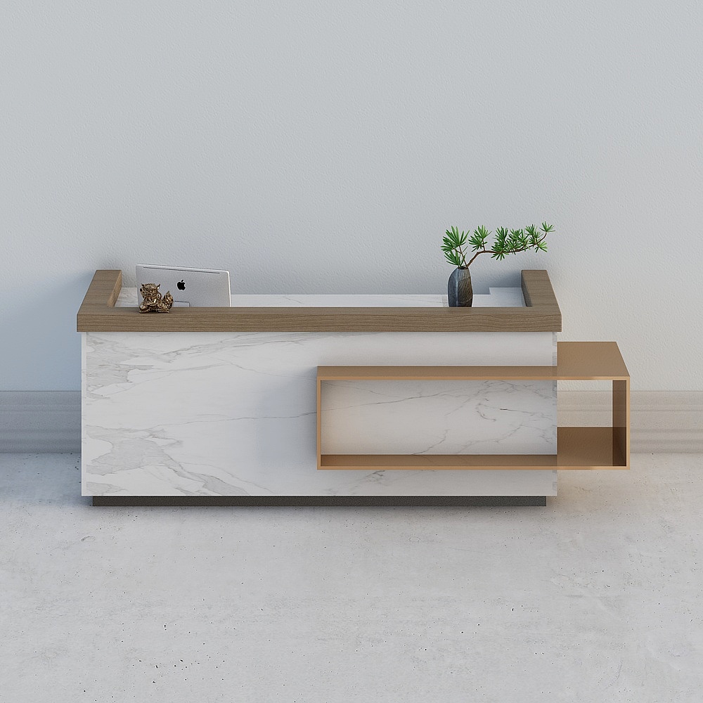 New Chinese style SPA club front desk tea room-cashier front desk