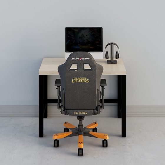 League of Legends Edition DXRacer 3D model