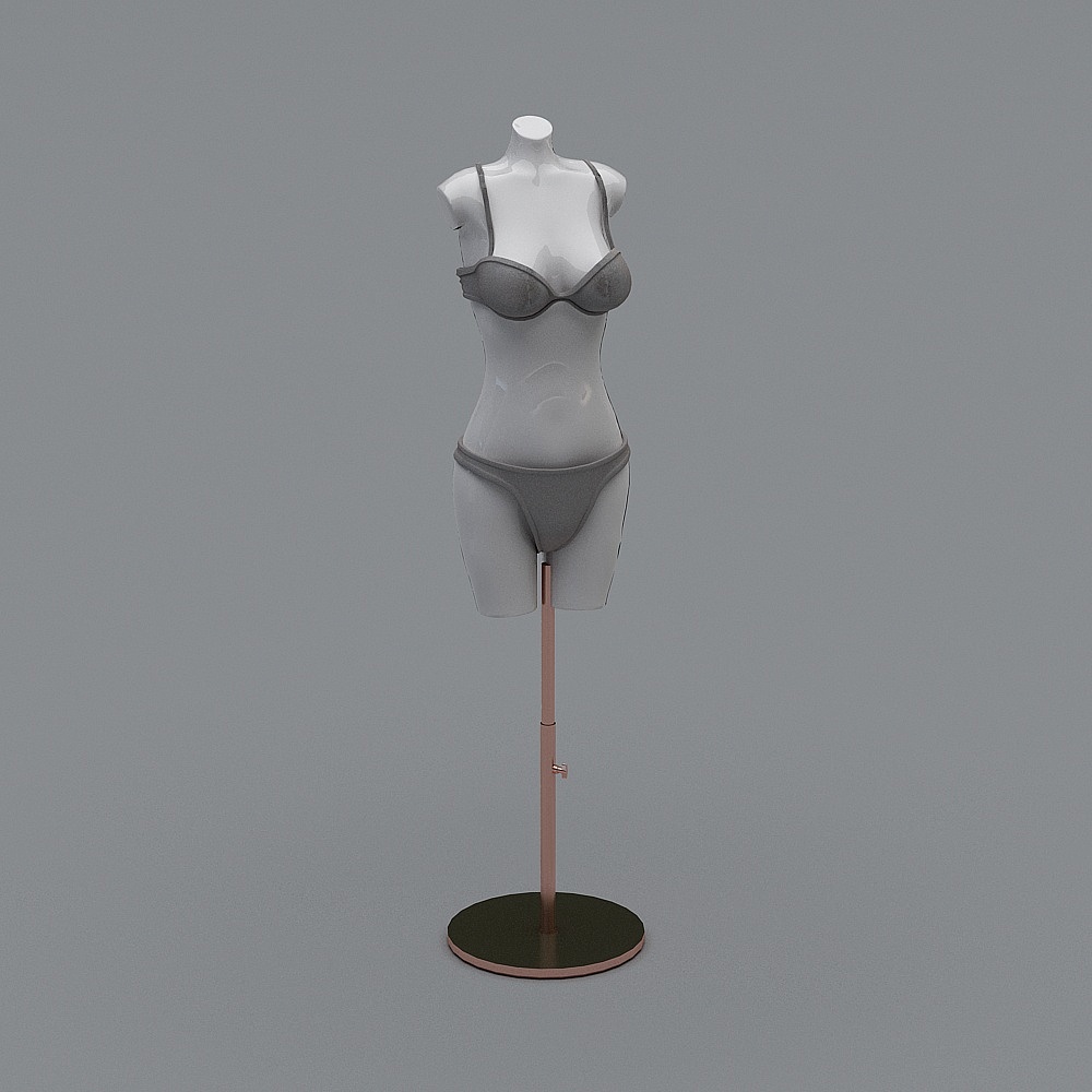 Fashion Mannequin 3D model