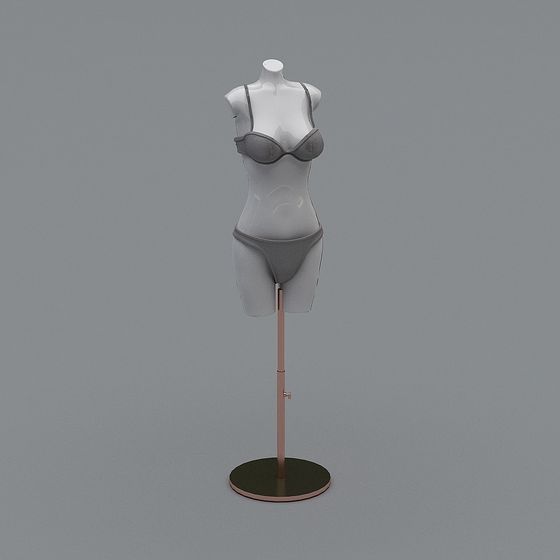 Fashion Mannequin 3D model