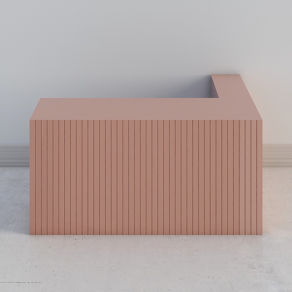 Modern underwear store - cashier front desk