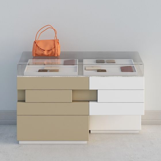 Kệ trưng bày sản phẩm túi xách nữ hiện đại