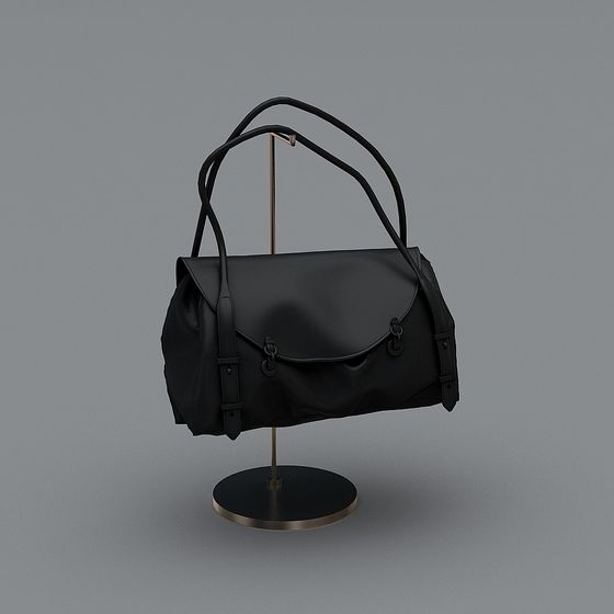 Stylish Handbag 3D model for Urban Life