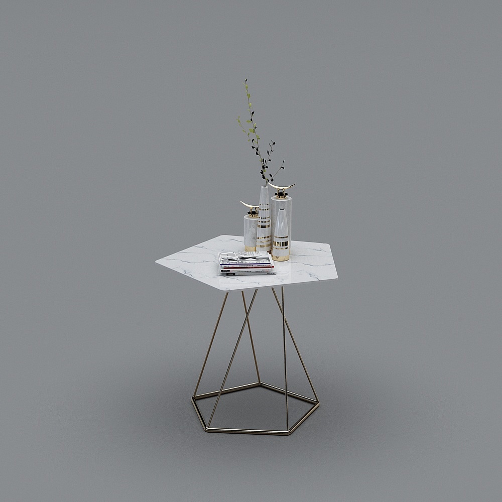 Modern women's bag store-table