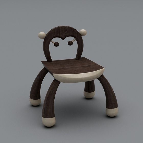 Monkey Chair 3D model for Creative Spaces
