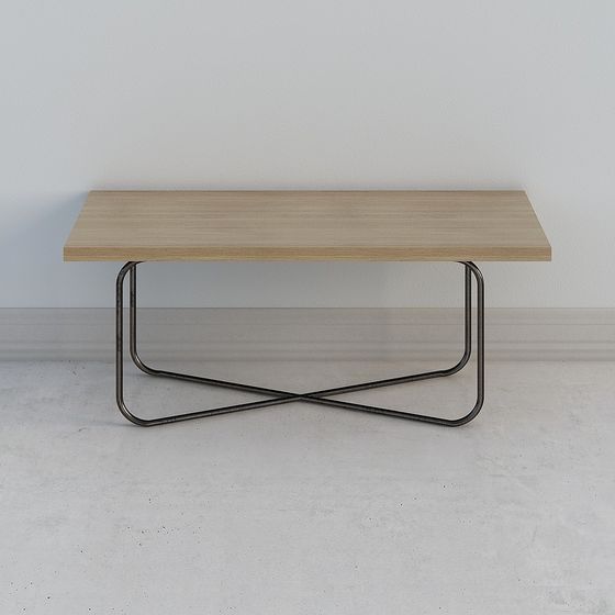 Cross-Legged Coffee Table 3D model