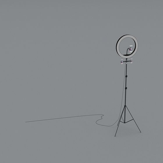 Stylish Selfie Light Stand 3D model