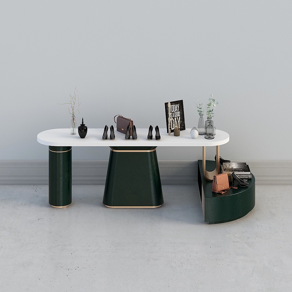 모던 여성복 매장 제품 전시대