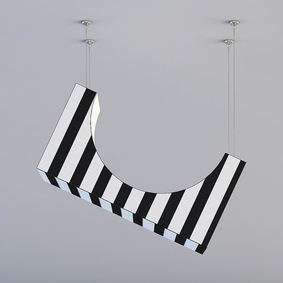 현대 유치원 어린이 엔터테인먼트 영역 - 샹들리에