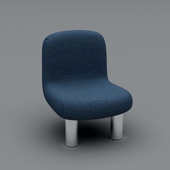 Comfortable Small Chair 3D model
