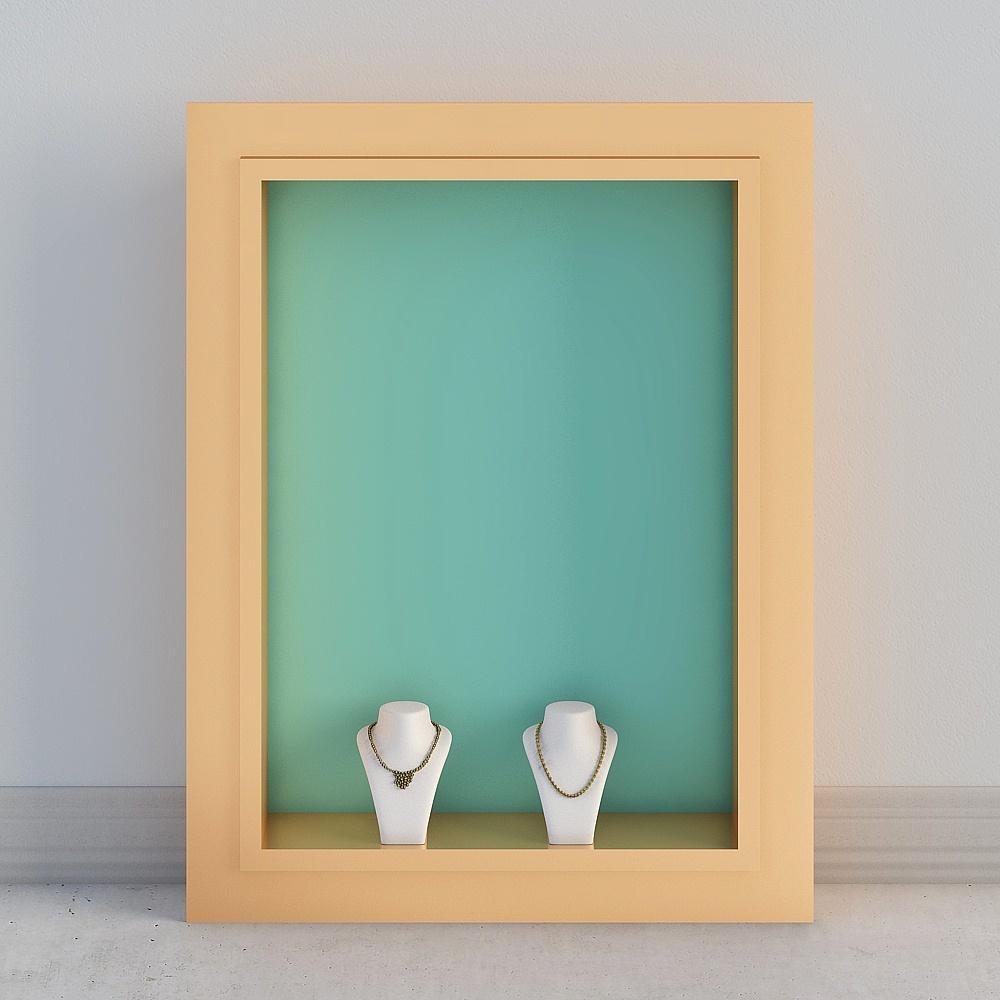 New Chinese jewelry store-1-Product display cabinet-2