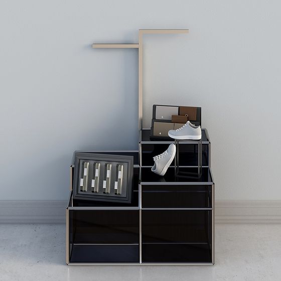 Modernes Herrenbekleidungsgeschäft - 1 - Produktpräsentationsständer