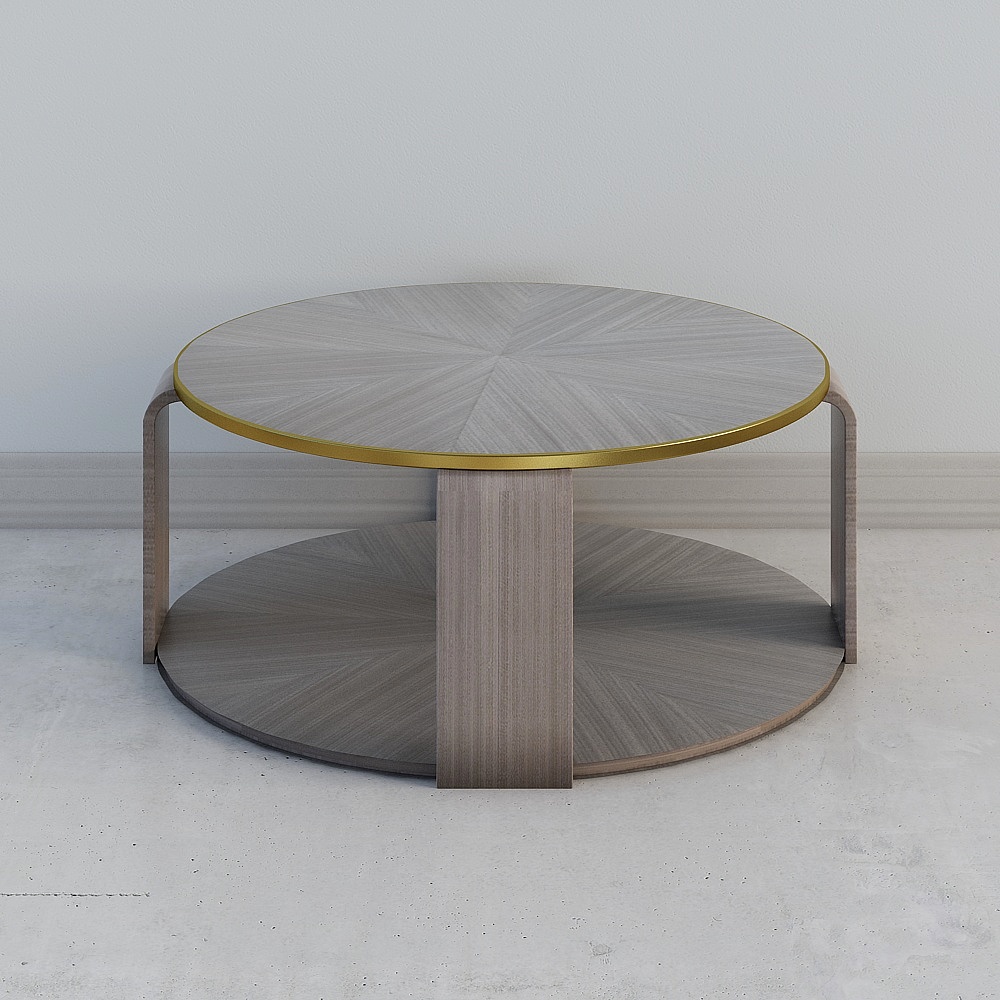 Tavolino da caffè rotondo di lusso Lan E