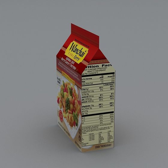 Wanchai Ferry General Tso's Spicy Garlic Chicken 3D model