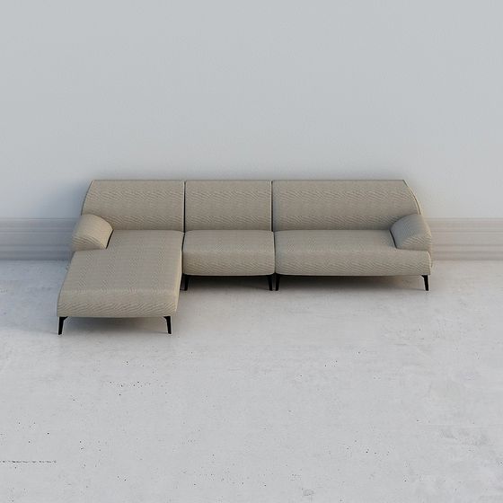 Urban Comfort Sofa 3D model