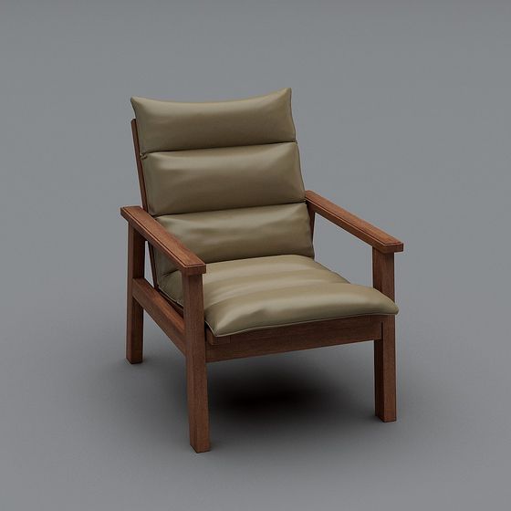 Cozy Lounge Chair 3D model