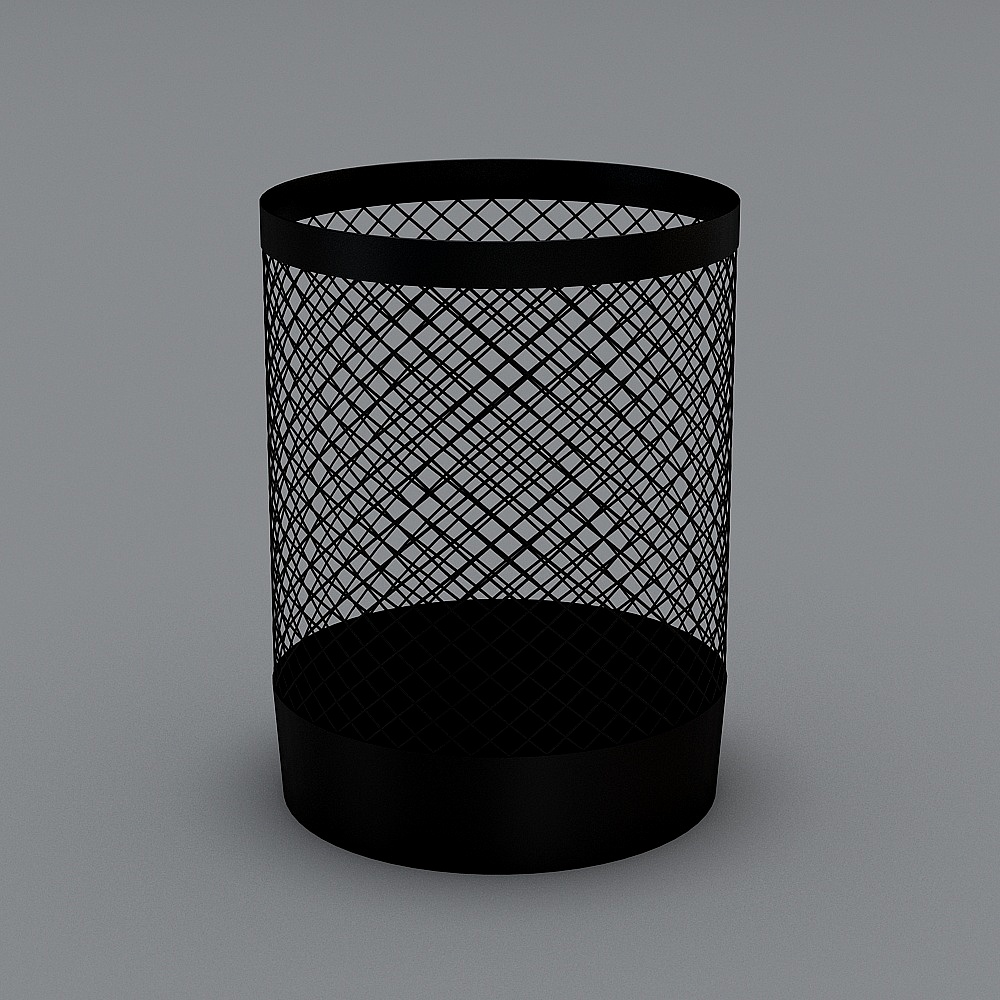 Modern public trash can-5