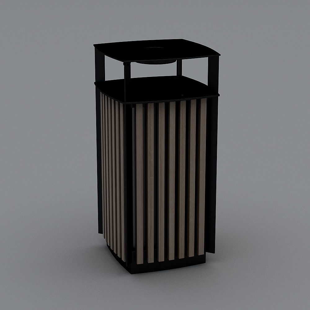 Modern shared trash can - Chinese trash can (small)-9