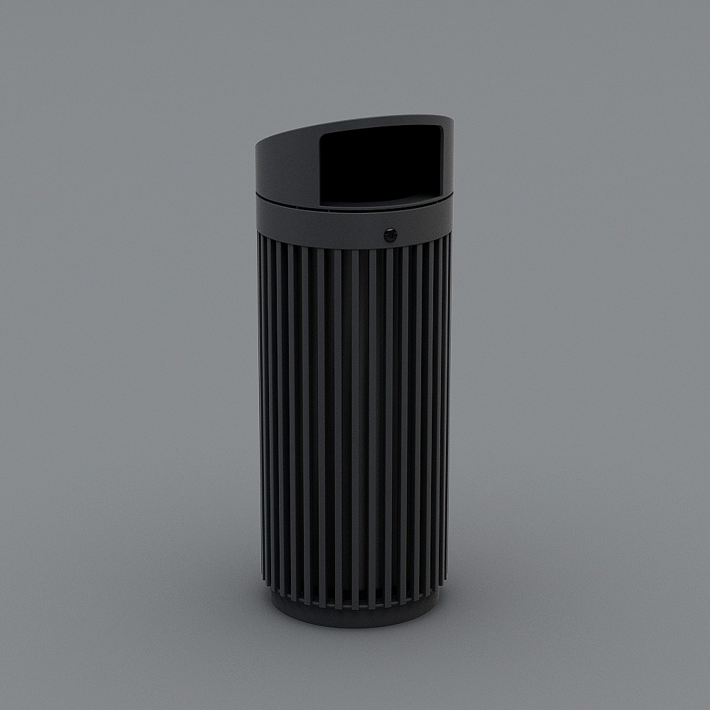 Modern shared trash can - Chinese trash can (small)-10