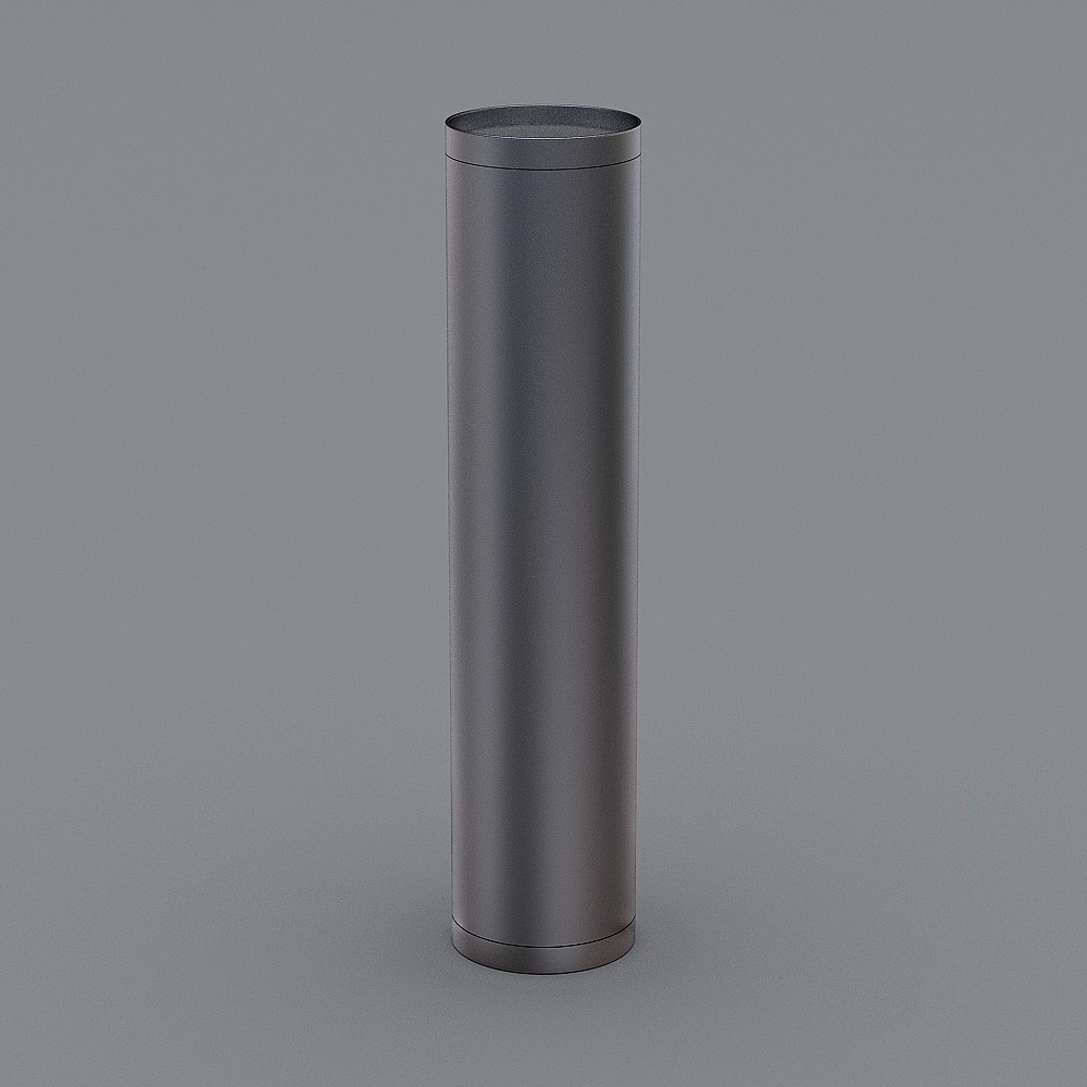 Industrial Style Cylinder 3D model