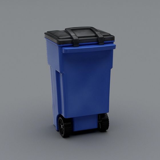 Moderne Mülltonne (klein) -1