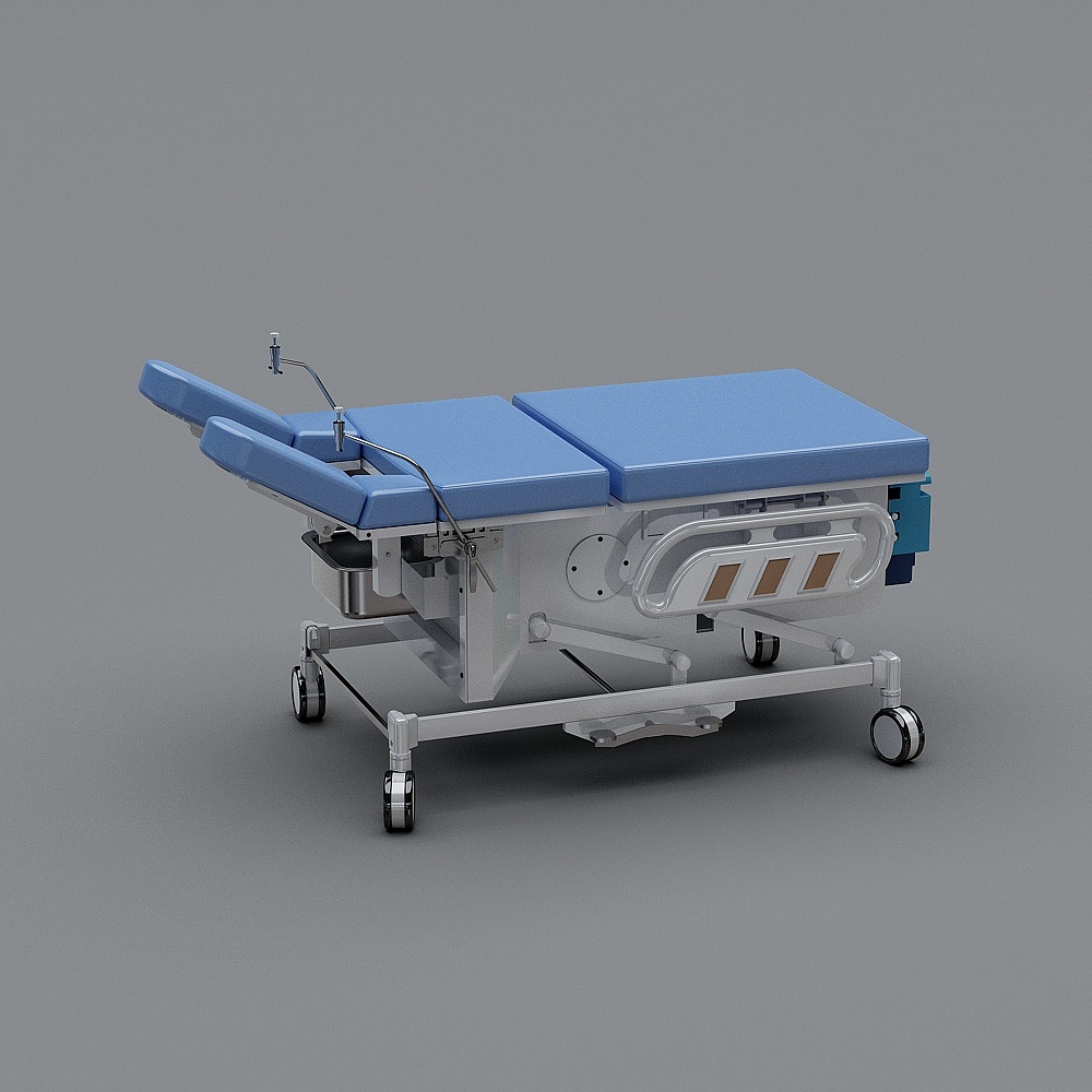 Modern operating room - operating table