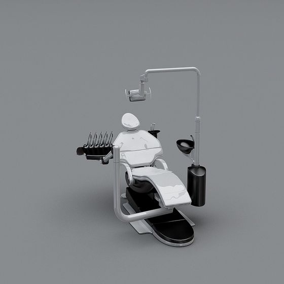 Realistic Dental Chair 3D model