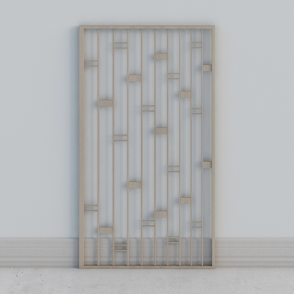 New Chinese community hospital hall - high partition